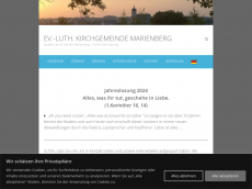 Screenshot der Domain st-marien-marienberg.de