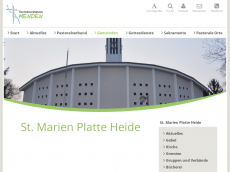 Screenshot der Domain st-marien-menden.de