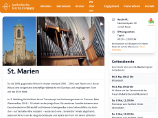 Screenshot der Domain st-marien-neuss.de