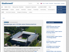 Screenshot der Domain stadion-guide.de