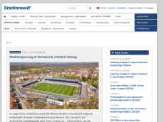 Screenshot der Domain stadion-kick.de