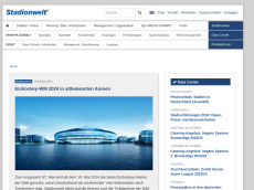 Screenshot der Domain stadionwelt-agentur.de