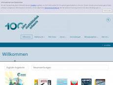 Screenshot der Domain stadtbibliothek-schwerin.de