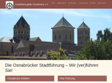 Screenshot der Domain stadtfuehrergilde-osnabrueck.de