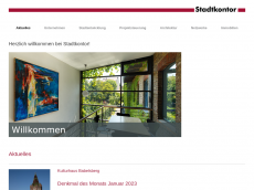 Screenshot der Domain stadtkontor.de