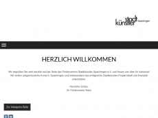 Screenshot der Domain stadtkuenstler-spaichingen.de