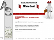Screenshot der Domain stahl-bauunternehmen.de
