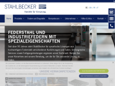 Screenshot der Domain stahl-becker.de