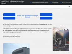 Screenshot der Domain stahl-behaelterbau-krueger.de