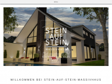 Screenshot der Domain stein-auf-stein-massivhaus.de