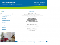 Screenshot der Domain stein-psychotherapie.de