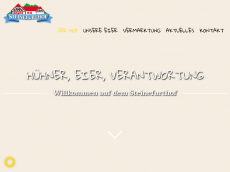 Screenshot der Domain steinefurthof.de