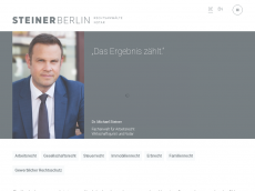 Screenshot von steiner-berlin.de