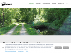 Screenshot der Domain steiner-bikes.de