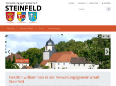 Screenshot von steinfeld-oberfranken.de