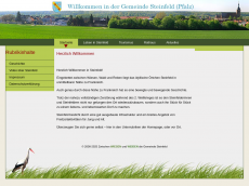 Screenshot der Domain steinfeld-pfalz.de