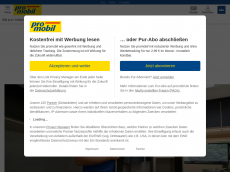 Screenshot der Domain stellplatzfreunde.de