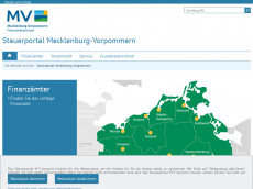 Screenshot der Domain steuerportal-mv.de