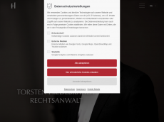Screenshot der Domain steuerstrafrecht-rechtsanwalt.de