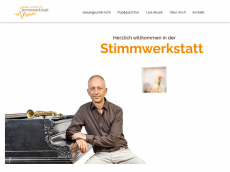 Screenshot der Domain stimmwerkstatt.de