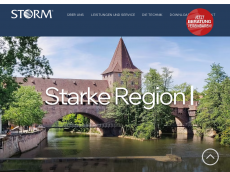 Screenshot der Domain storm.de