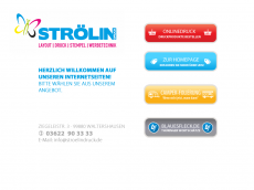 Screenshot der Domain stroelindruck.de