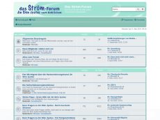 Screenshot der Domain stroem-forum.de
