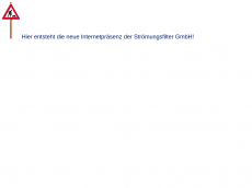 Screenshot der Domain stroemungsfilter.de