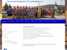 Screenshot der Domain strohglonki.de
