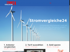 Screenshot der Domain stromvergleiche24.de