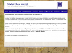 Screenshot der Domain suedkirchen-bewegt.de