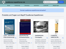 Screenshot der Domain suedkorea-expeditionen.de