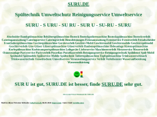 Screenshot der Domain suru.de