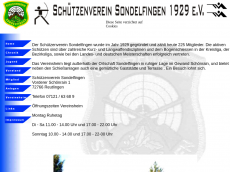 Screenshot von sv-sondelfingen.de