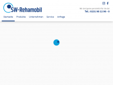 Screenshot der Domain sw-rehamobil.de