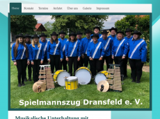 Screenshot der Domain sz-dransfeld.de