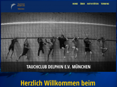 Screenshot der Domain tauchclub-delphin.de