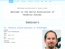 Screenshot der Domain tendoryu.com