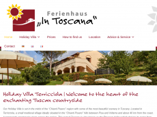 Screenshot der Domain terricciola.de