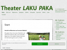 Screenshot von theater-laku-paka.de