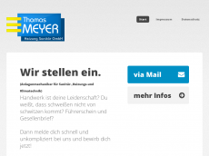 Screenshot der Domain thomas-meyer-gmbh.de