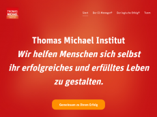 Screenshot der Domain thomas-michael-institut.de