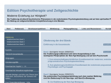 Screenshot der Domain tradierungsstudie.de
