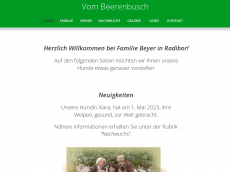 Screenshot der Domain vom-beerenbusch.de