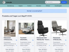Screenshot der Domain vove.de