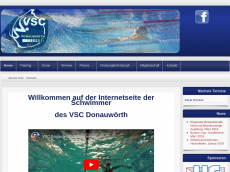 Screenshot von vsc-schwimmen.de