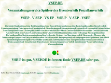 Screenshot der Domain vsep.de