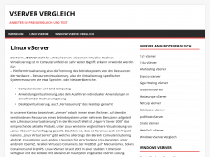 Screenshot der Domain vserver-guenstig.de