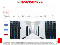 Screenshot von vserver-managed.de
