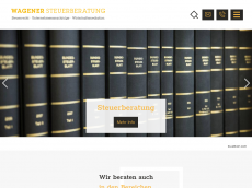 Screenshot der Domain wagener-steuerberatung.de